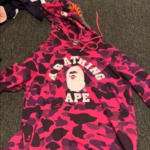 authentic bathing ape hoodie